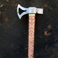 Hutsul axe "Edelweiss 2" handmade