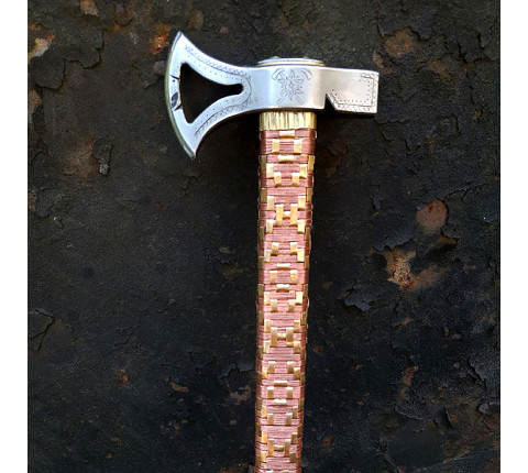 Hutsul axe "Edelweiss 2" handmade