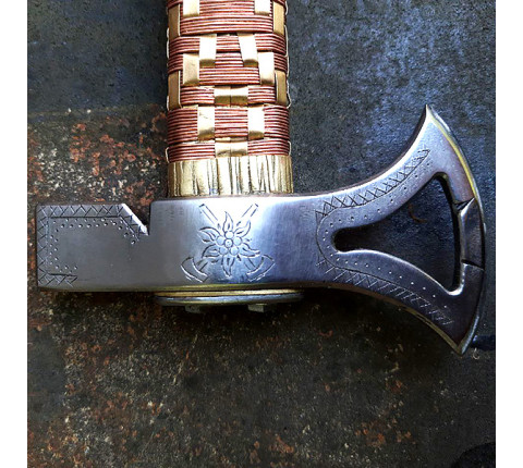 Hutsul axe "Edelweiss 2" handmade
