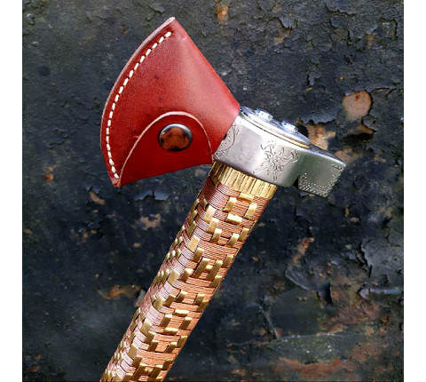 Hutsul axe "Edelweiss 2" handmade