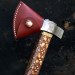 Hutsul axe "Edelweiss" handmade