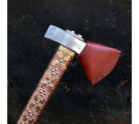 Hutsul axe "Edelweiss" handmade