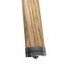 Hutsul axe "Hazda" handmade with an ash handle and brass weaving
