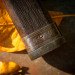 Hutsul axe "Carpathian weaving" with copper weaving of the handle and engraving