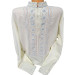 Men's embroidered shirt "Blue Sky"