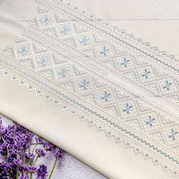 Men's embroidered shirt "Blue Sky"