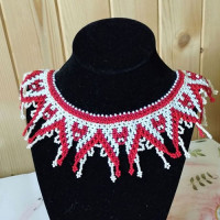Beaded sculpture "A Woman Feels"