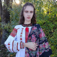 Силянка з бісеру "Пшениця і маки"