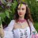 Силянка з чеського бісеру "Осінні айстри"
