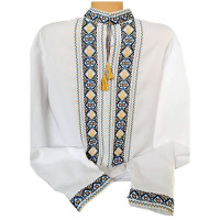 Men's embroidered shirt "Trident"