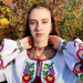 Силянка з бісеру Лесі Українки (коричнева)