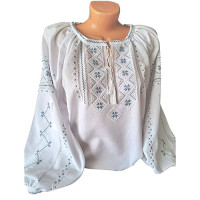 Women's embroidered shirt "Cornflower"