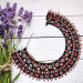 Beaded bracelet "Embroidered Star" — a symbol of hope handmade