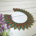 Beaded necklace "Green Wheat" — an exquisite handmade accessory
