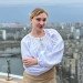 Жіноча сорочка «Наречена» з ручною вишивкою реглан
