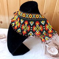 Beaded bracelet "Chornobrova"
