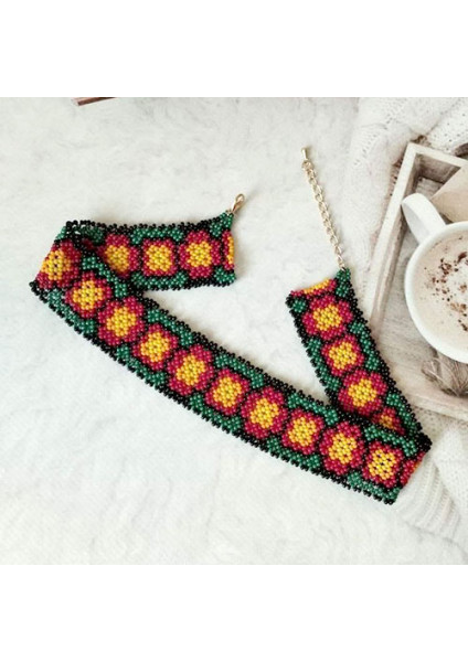 The ribbon girdle "Chornobryvtsi" — a Ukrainian folk accessory
