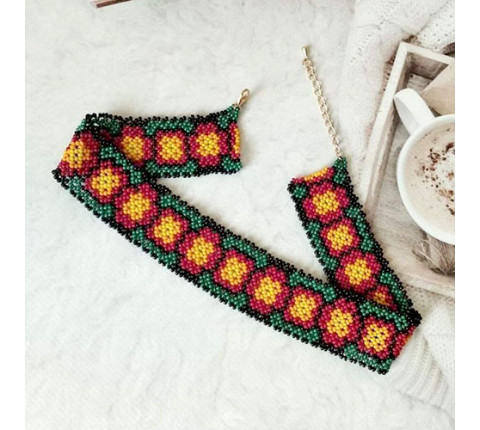The ribbon girdle "Chornobryvtsi" — a Ukrainian folk accessory
