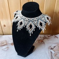 Силянка з бісеру "Едельвейс"