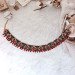 Hutsul silanka made of beads "Carpathian Rose"