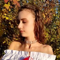 Силянка з бісеру Лесі Українки (кофейна)