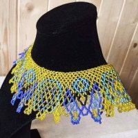 Beaded bracelet "Butterflies"