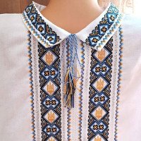 Men's embroidered shirt "Patriotic"