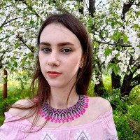 Силянка з бісеру "Зефір рожевий"