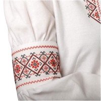 Women's shirt "Pysanka" with cross-stitch embroidery