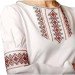 Women's shirt "Pysanka" with cross-stitch embroidery