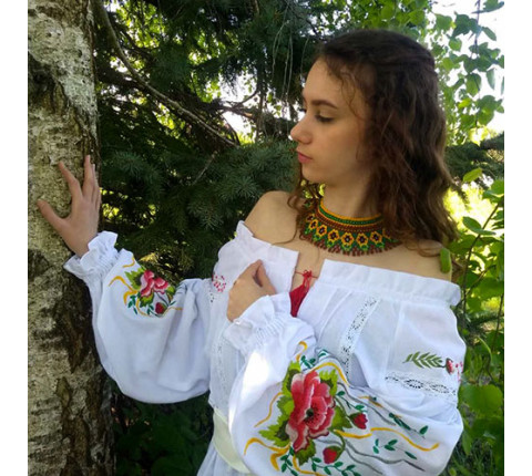 Силянка з бісеру "Соняхи"