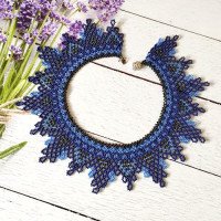 Beaded bracelet "Stylish" — a bright handmade accessory