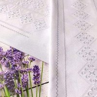 Women's shirt "Festive" with hand embroidery raglan