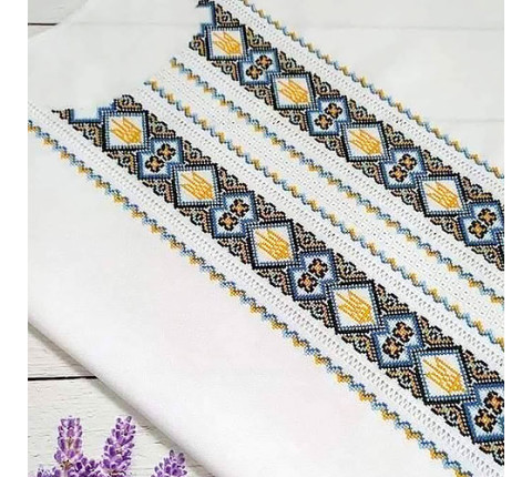 Men's embroidered shirt "Trident"