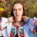 Beaded necklace by Lesya Ukrainka (brown)