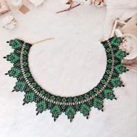 Beaded bracelet "Spring"