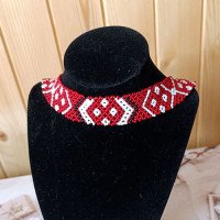 The beadwork of Lesya Ukrainka "Cherry"
