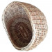 Woven pet bed "Regular" No. 1 made of natural wicker