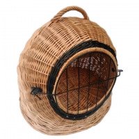 Woven animal house "P. No. 1" made of natural willow