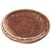 Round wicker bread box