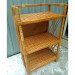 Wicker shelf with three shelves