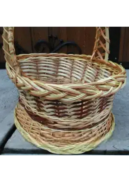 Easter basket made of willow "Z. No. 2"