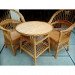 2 "Regular" chairs and round table No. 1