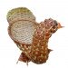 Willow candy dish "Duck"