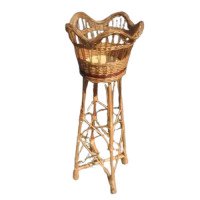 Flower stand made of willow "Tulip"