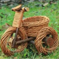 Wicker Stand "Bicycle"