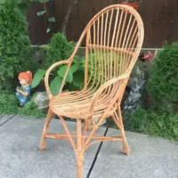 Small Relaxing Chair with Armrests