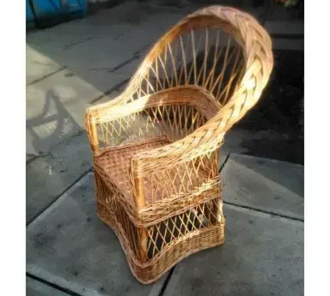 Chair made of wicker "Elegant"