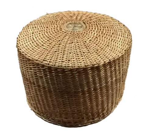 Wicker lampshade "Pot"