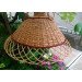 Wicker lampshade "Kitchen Red"